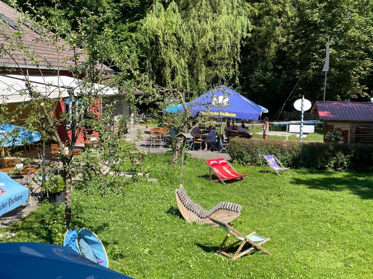 Krug'S Family Hostel Und Restaurant Weilheim in Oberbayern Exterior foto